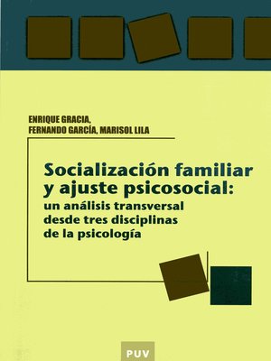 cover image of Socialización familiar y ajuste psicosocial